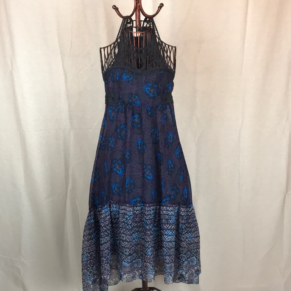 Free People Racer Back Flowy Dress
